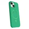 Apple İphone 15 Regal Magsafe Standlı Kapak - Yeşil