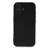 Apple İphone 16 Kılıf First Silikon - Siyah