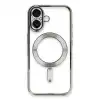 Apple İphone 16 Kılıf Kross Magneticsafe Kapak - Gümüş