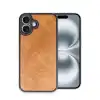 Apple İphone 16 Plus Kılıf Aras Deri Kapak - Taba