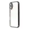 Apple İphone 16 Plus Kılıf Razer Lensli Silikon - Siyah
