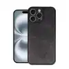 Apple İphone 16 Pro Kılıf Aras Deri Kapak - Siyah