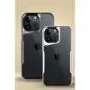 Apple İphone 16 Pro Kılıf Boyi Silikon Kapak - Siyah