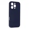 Apple İphone 16 Pro Kılıf First Silikon - Lacivert