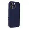 Apple İphone 16 Pro Kılıf First Silikon - Lacivert