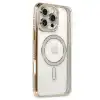 Apple İphone 16 Pro Kılıf Joke Simli Magneticsafe Kılıf - Gold
