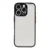 Apple İphone 16 Pro Kılıf Montreal Silikon Kapak - Siyah