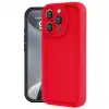 Apple İphone 16 Pro Kılıf Viera Silikon - Kırmızı