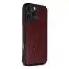 Apple İphone 16 Pro Max Kılıf Aras Deri Kapak - Bordo