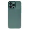 Apple İphone 16 Pro Max Kılıf Auto Focus Karbon Kapak - Koyu Yeşil
