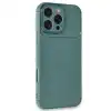 Apple İphone 16 Pro Max Kılıf Auto Focus Karbon Kapak - Koyu Yeşil