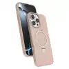 Apple İphone 16 Pro Max Regal Magsafe Standlı Kapak - Çöl Titanyum