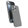 Apple İphone 16 Pro Max Regal Magsafe Standlı Kapak - Titan Gri