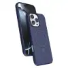 Apple İphone 16 Pro Regal Magsafe Standlı Kapak - Lacivert
