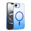Apple İphone 16e Glossy Magsafe Kapak - Mavi