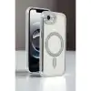 Apple İphone 16e Joke Simli Magneticsafe Kılıf - Derin Mor