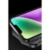 Apple İphone 16e Kılıf Auto Focus Karbon Kapak - Siyah