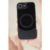 Apple İphone 16e Kılıf Maya Karbon Kapak - Lacivert