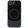 Apple İphone 16e Kılıf Maya Karbon Kapak - Siyah