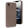 Apple İphone 16e Kılıf Viera Silikon - Kahverengi