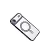 Apple İphone 17 Air Joke Simli Magneticsafe Kılıf - Derin Mor