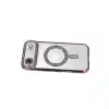 Apple İphone 17 Air Joke Simli Magneticsafe Kılıf - Pembe