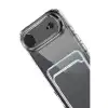 Apple İphone 17 Air Kart Şeffaf Silikon - Şeffaf