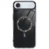 Apple İphone 17 Air Live Diamond Magsafe Kapak - Siyah