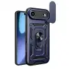 Apple İphone 17 Air Pars Lens Yüzüklü Silikon - Lacivert