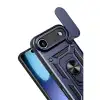Apple İphone 17 Air Pars Lens Yüzüklü Silikon - Lacivert
