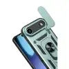 Apple İphone 17 Air Pars Lens Yüzüklü Silikon - Yeşil