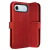 Apple İphone 17 Air Trend S Plus Kapaklı Kılıf - Kırmızı