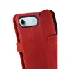 Apple İphone 17 Air Trend S Plus Kapaklı Kılıf - Kırmızı