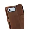 Apple İphone 17 Air Trend S Plus Kapaklı Kılıf - Taba
