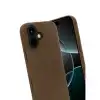 Apple İphone 17 First Silikon - Kahverengi