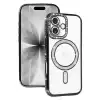 Apple İphone 17 Joke Simli Magneticsafe Kılıf - Siyah