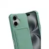 Apple İphone 17 Kelvin Kartvizitli Silikon - Açık Yeşil