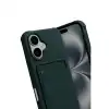 Apple İphone 17 Kelvin Kartvizitli Silikon - Koyu Yeşil