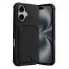 Apple İphone 17 Kelvin Kartvizitli Silikon - Siyah