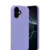 Apple İphone 17 Nano İçi Kadife Silikon - Lila