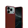 Apple İphone 17 Pro First Silikon - Bordo