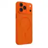 Apple İphone 17 Pro Jota Lensli Magsafe Kapak - Turuncu