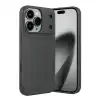 Apple İphone 17 Pro Max Auto Focus Karbon Kapak - Gri