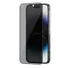 Apple İphone 17 Pro Max Bilvis 3x Ar Hayalet Cam Ekran Koruyucu - Siyah