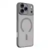 Apple İphone 17 Pro Max Jota Lensli Magsafe Kapak - Titan Gri
