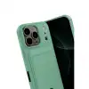 Apple İphone 17 Pro Max Kelvin Kartvizitli Silikon - Açık Yeşil