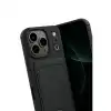 Apple İphone 17 Pro Max Kelvin Kartvizitli Silikon - Siyah