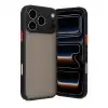 Apple İphone 17 Pro Max Kılıf Montreal Silikon Kapak - Siyah
