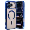 Apple İphone 17 Pro Max Kross Magneticsafe Kapak - Lacivert