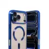Apple İphone 17 Pro Max Kross Magneticsafe Kapak - Lacivert
